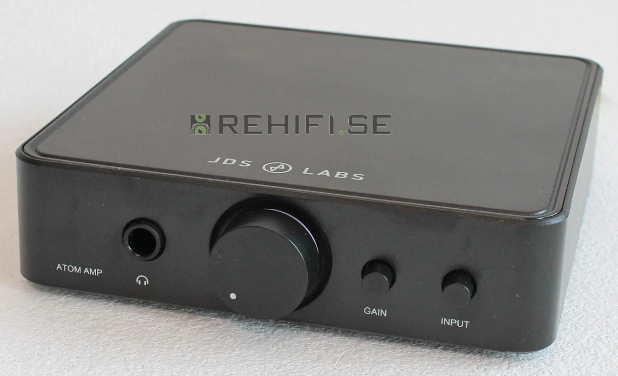 Jds Rf112 JDS Labs Atom Amp begagnad hörlursförstärkare från Rehifi