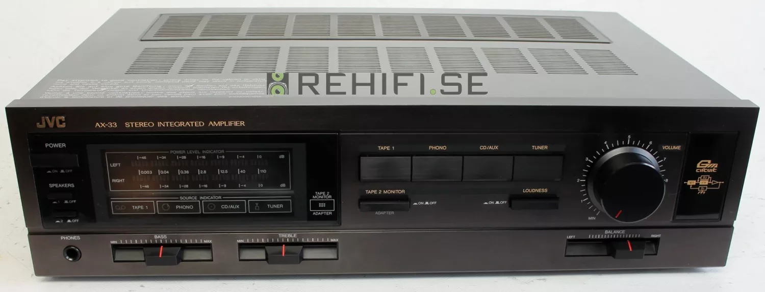JVC AX-33 begagnad förstärkare från Rehifi