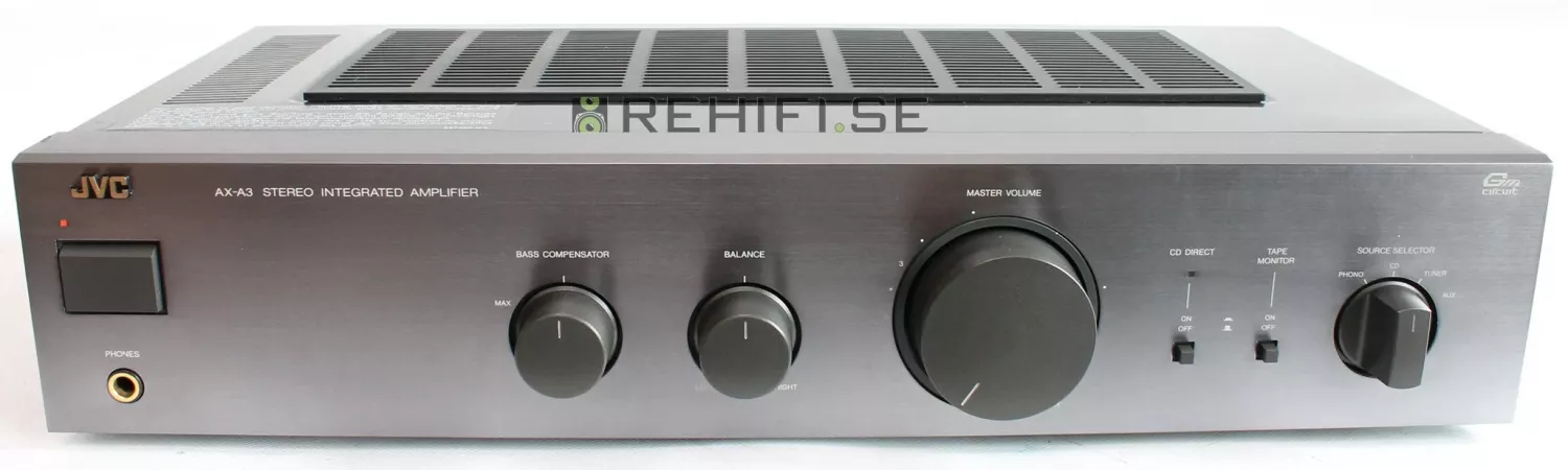 Amplificateur JVC AX-A3 TN STEREO INTEGRATED 1990 2 X 35 W Couleur Titane Amplificateur JVC AX-A3 TN STEREO INTEGRATED 1990 2 X 35 W Couleur Titane