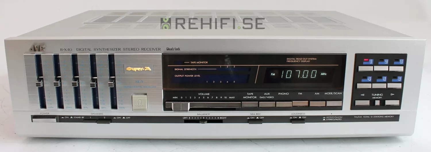 Jvc R40 JVC R-X40 begagnad receiver från Rehifi