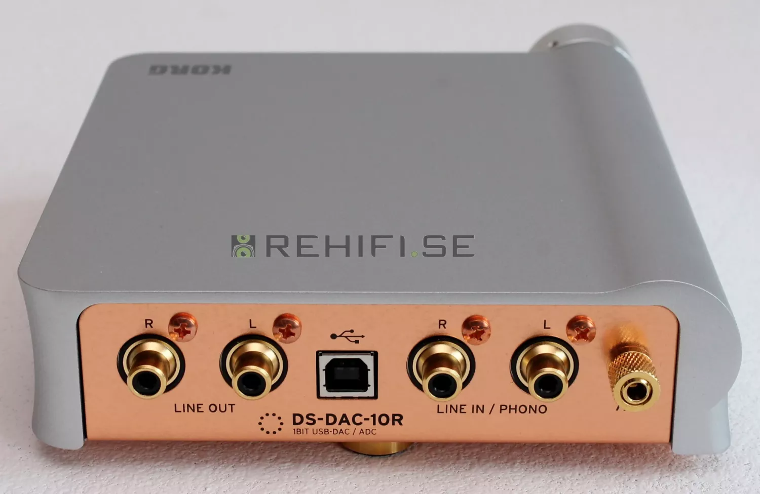 KORG DS-DAC-10 1 Bit Usb-Dac Kopfhörer Verstärker Da Konverter Silber Von Japan KORG DS-DAC-10 1 Bit Usb-Dac Kopfhörer Verstärker Da Konverter Silber Von Japan