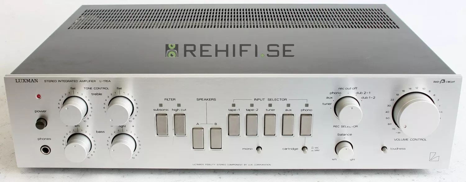 Luxman - L-116A Amplificateur intégré à semi-conducteurs
