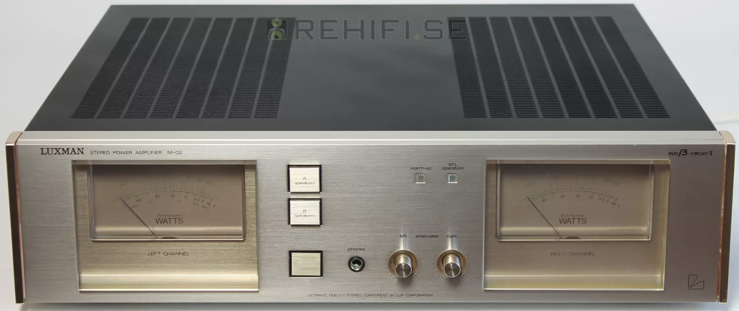 Luxman M-02
