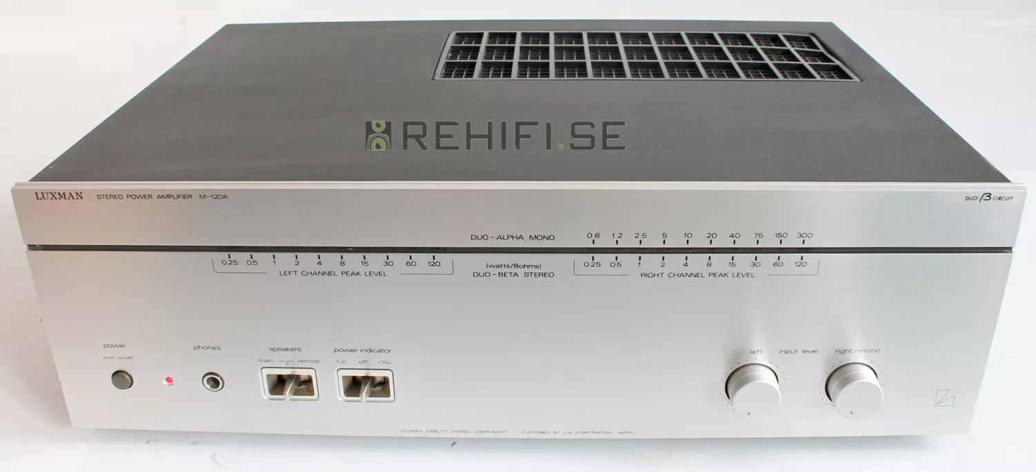 Luxman M-120A