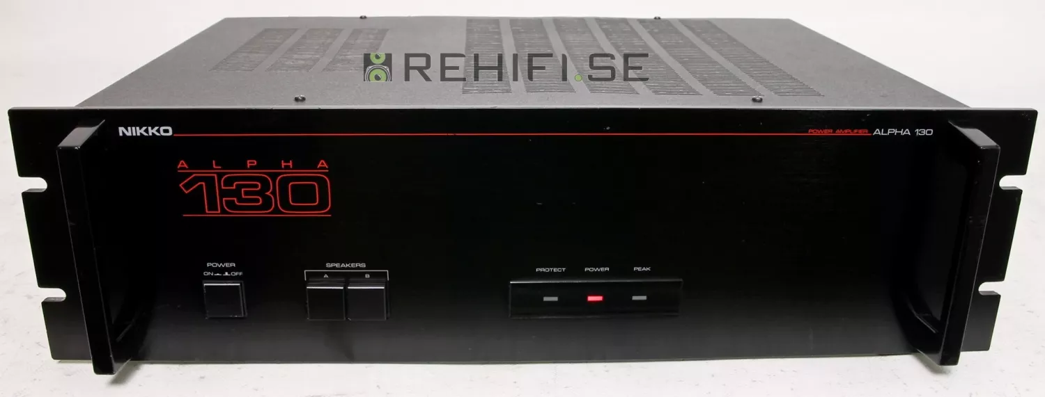 Nikko Alpha 130 begagnat slutsteg från Rehifi