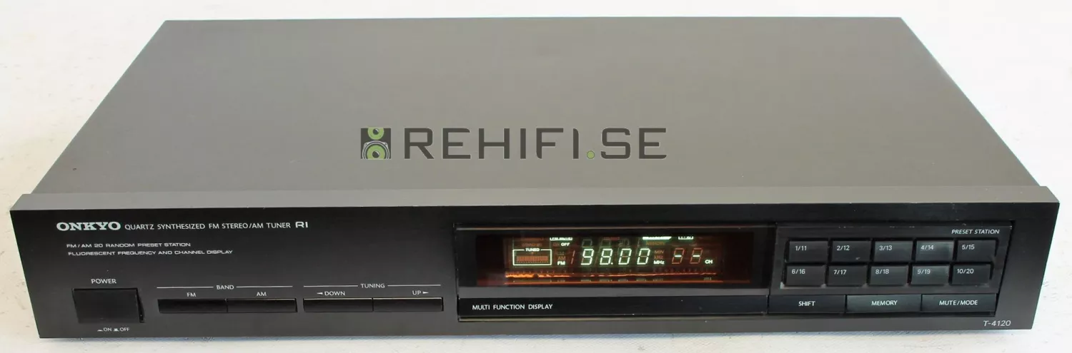 Onkyo T-4120 begagnad tuner från Rehifi