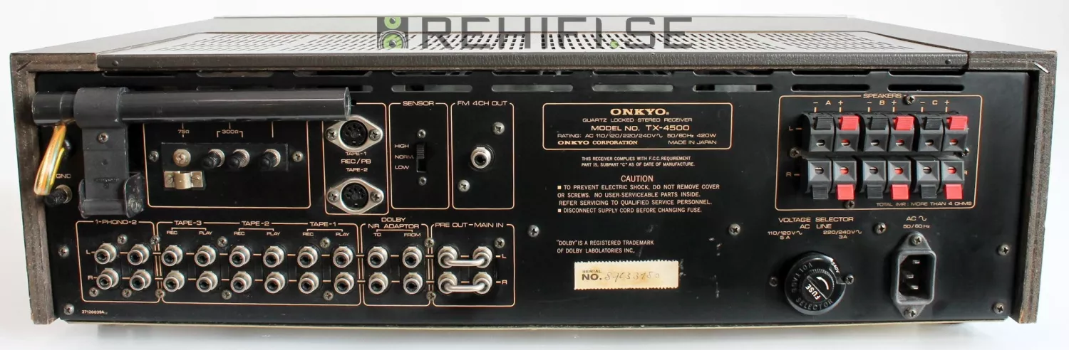 Onkyo - TX-4500 - Récepteur stéréo - Catawiki Onkyo - TX-4500 - Récepteur stéréo - Catawiki