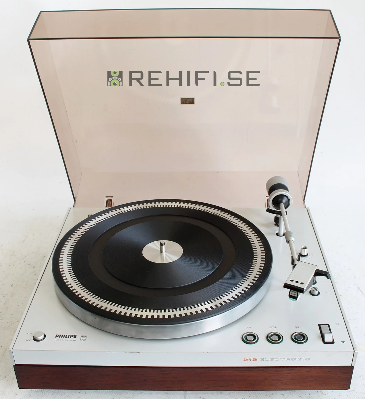 Philips 212 Electronic begagnad skivspelare från Rehifi