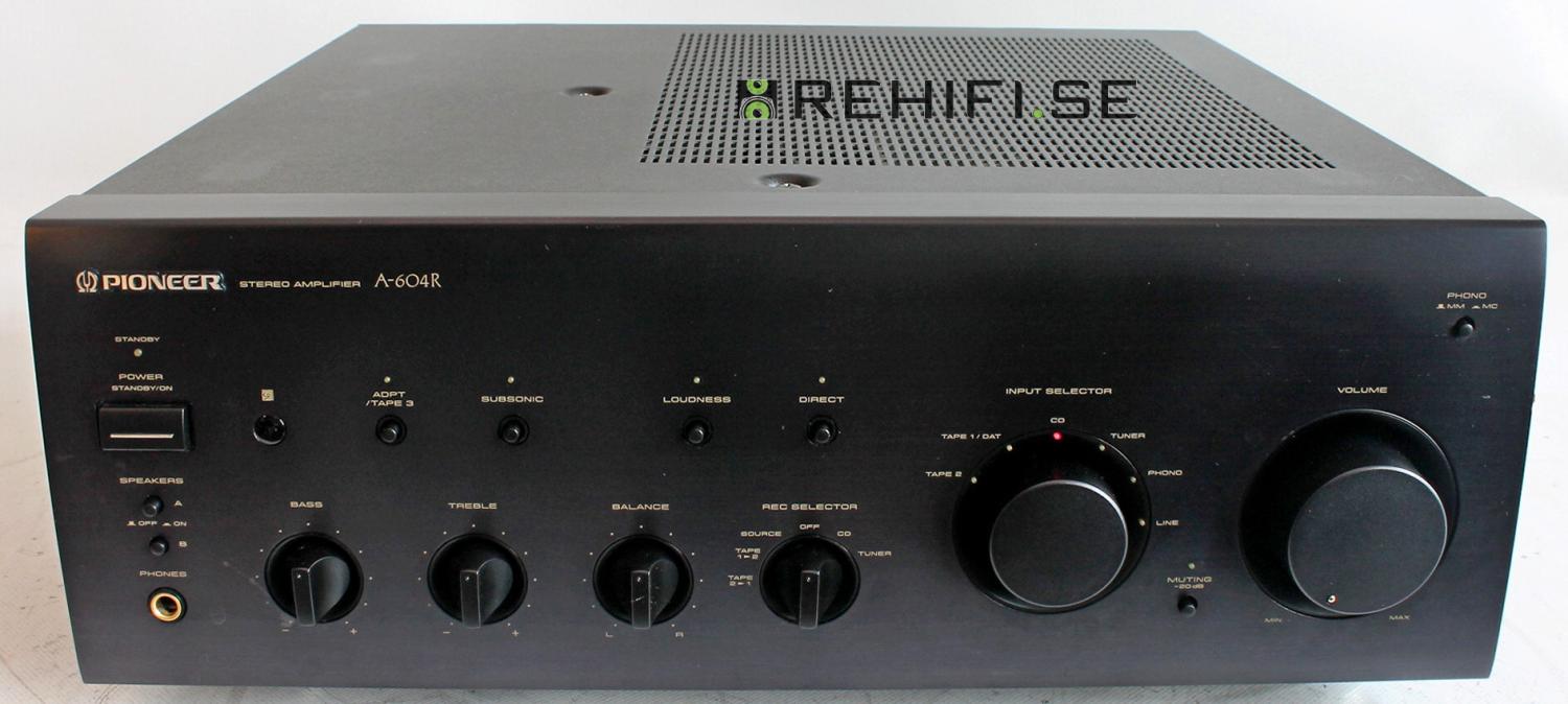 C604r Pioneer A-604R begagnad förstärkare från Rehifi