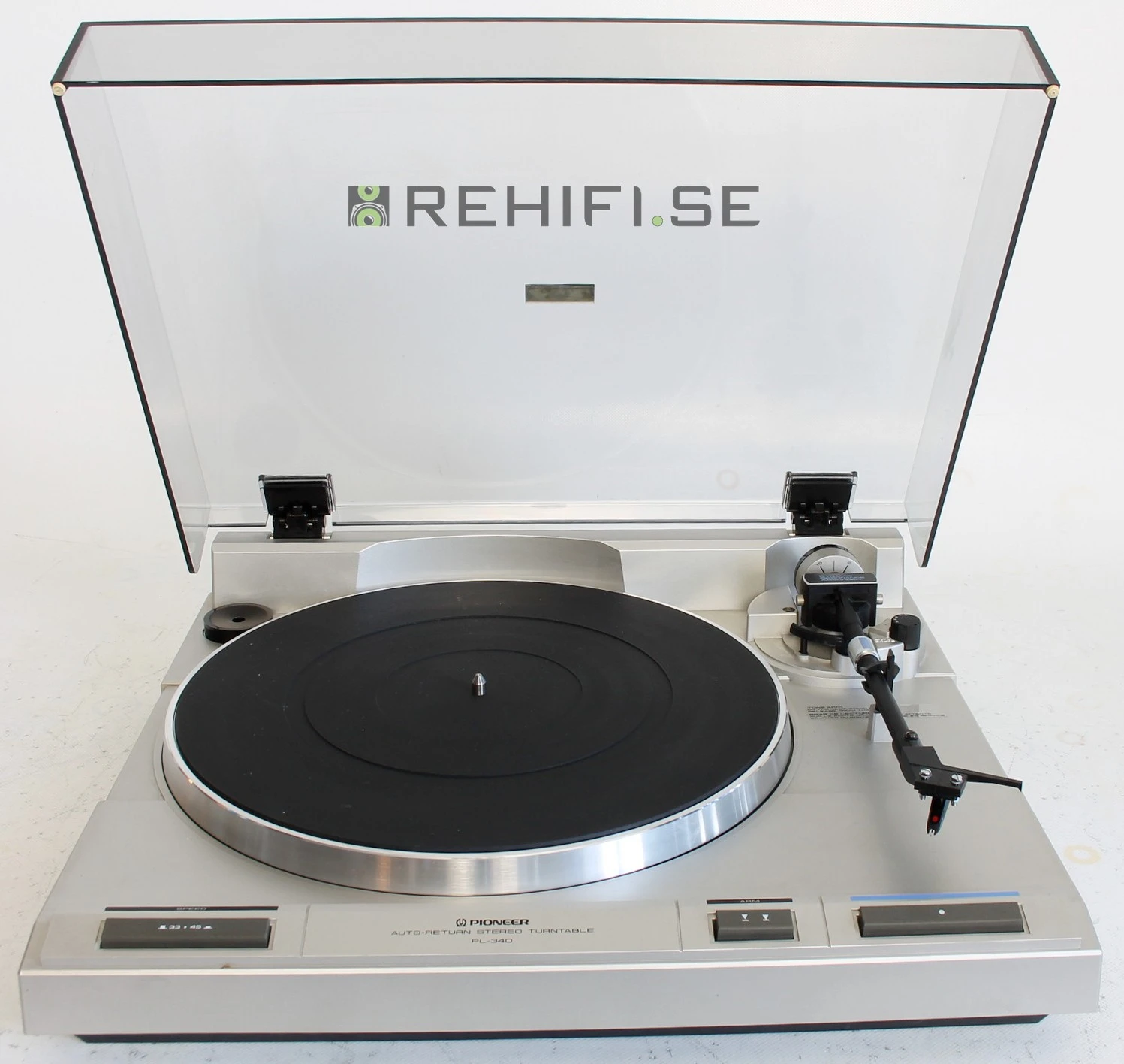 Platine Vinyle Pioneer PL 340 Avec Vitesses 33/45/78 – Occasion