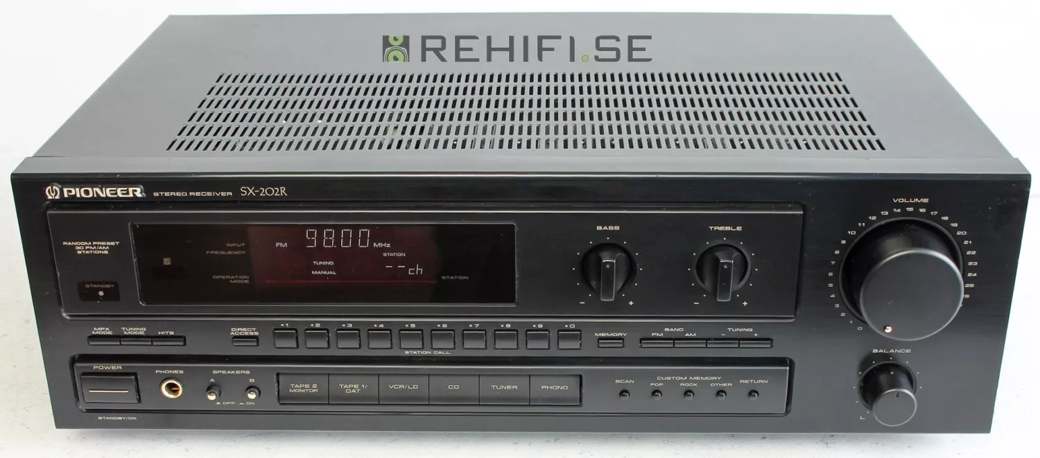 Pioneer SX-202R begagnad receiver från Rehifi
