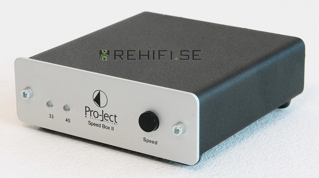 Project Rpm 6 Speed Box Pro-Ject Speed Box II begagnad motorstyrningsenhet från Rehifi