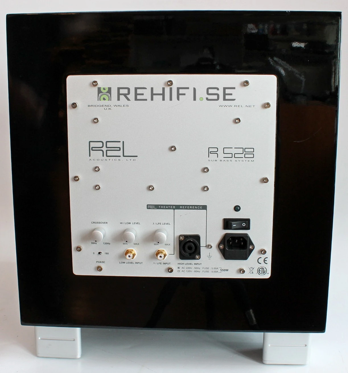 Rel R218 Repair REL R528 begagnad subwoofer från Rehifi
