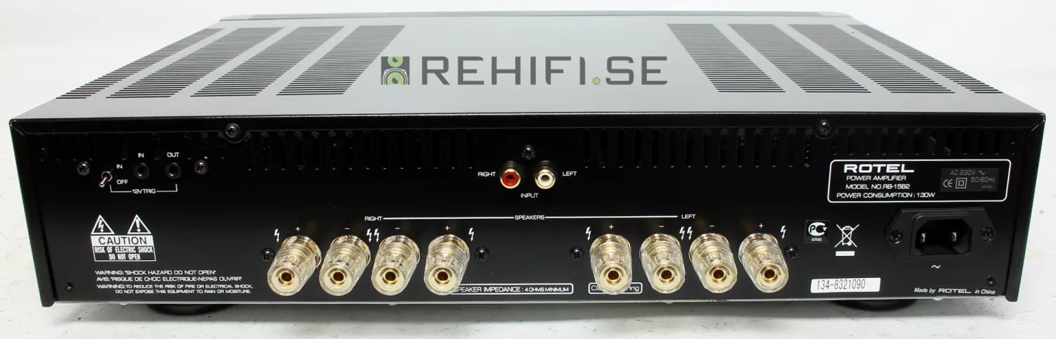 Rotel RB-1562 begagnat slutsteg från Rehifi