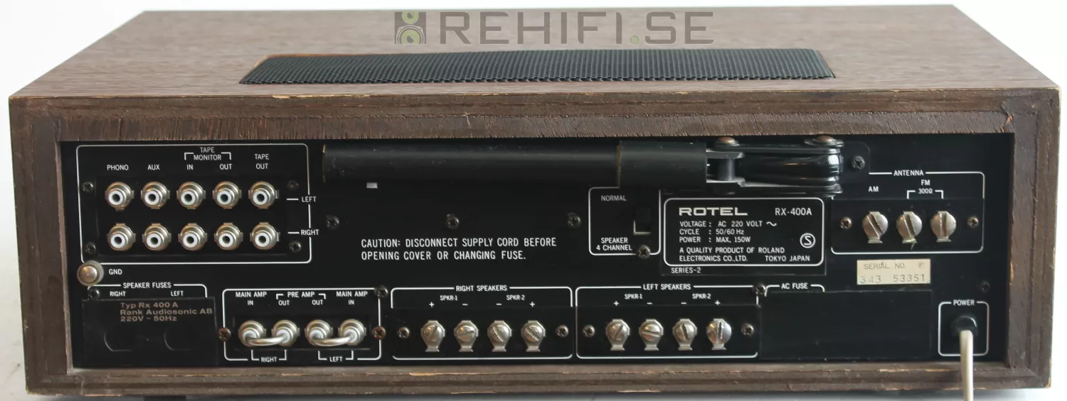 Rotel RX-400A