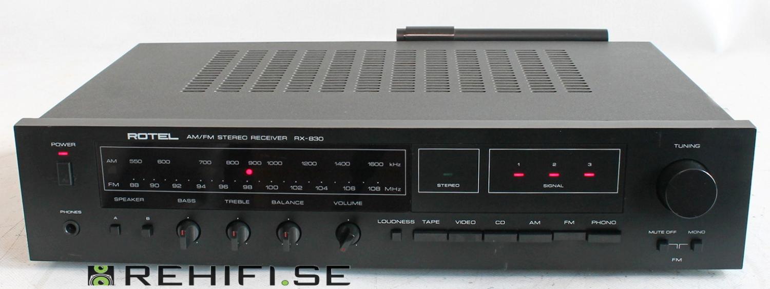 Rotel RX-830 begagnad receiver från Rehifi