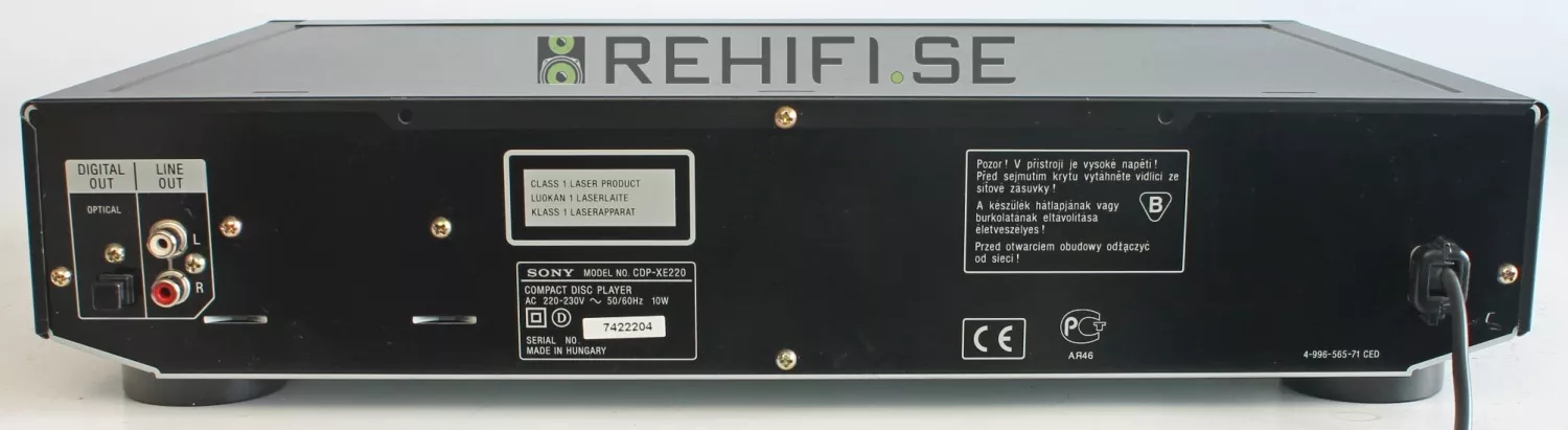 Sony CDP-XE220