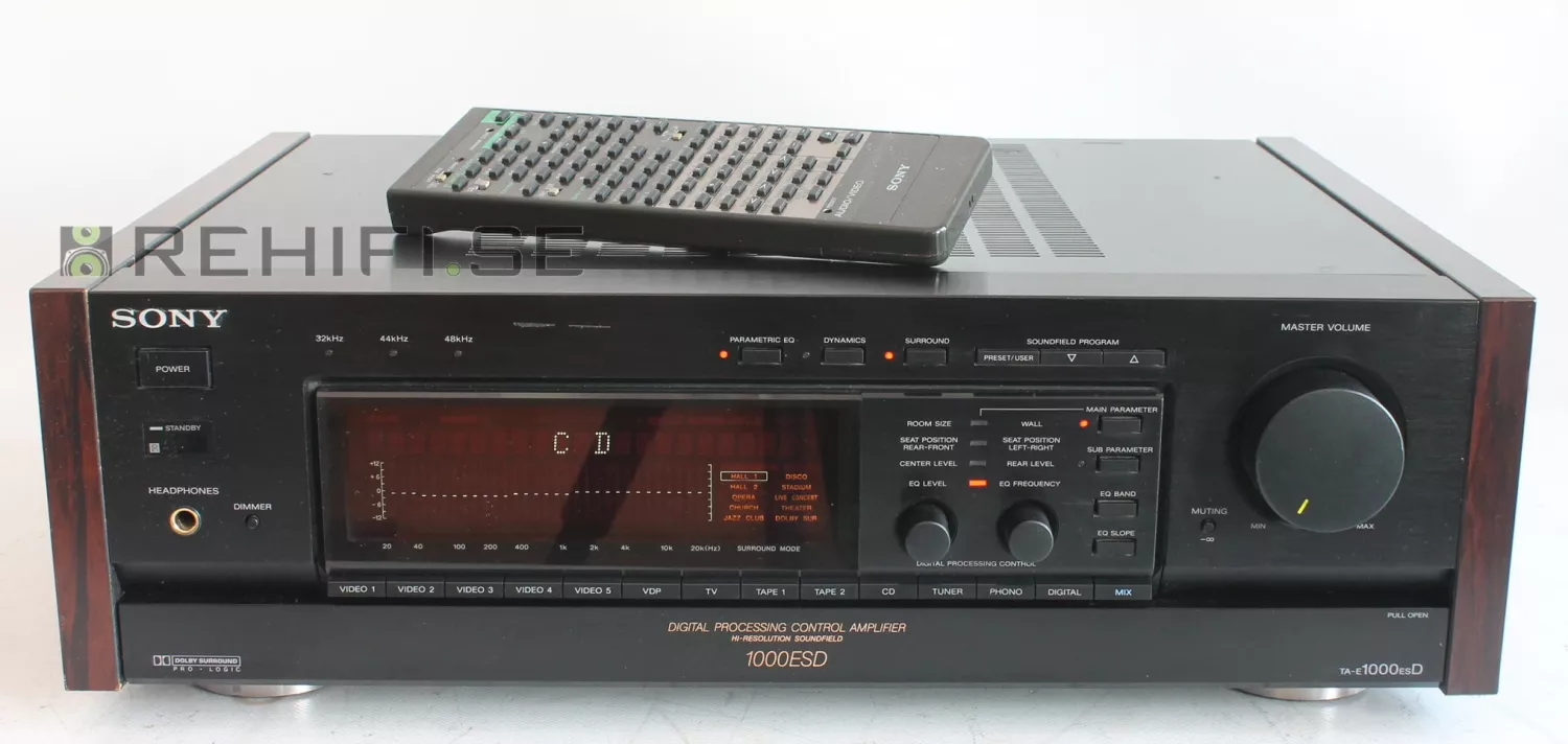 Sony TA-E1000 ES Mehrkanal Surround AV Vorverstärker - Vorstufe Sony TA-E1000 ES Mehrkanal Surround AV Vorverstärker - Vorstufe