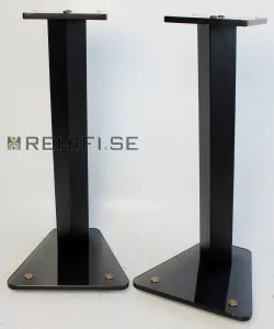 Högtalarstativ Glas 63 cm