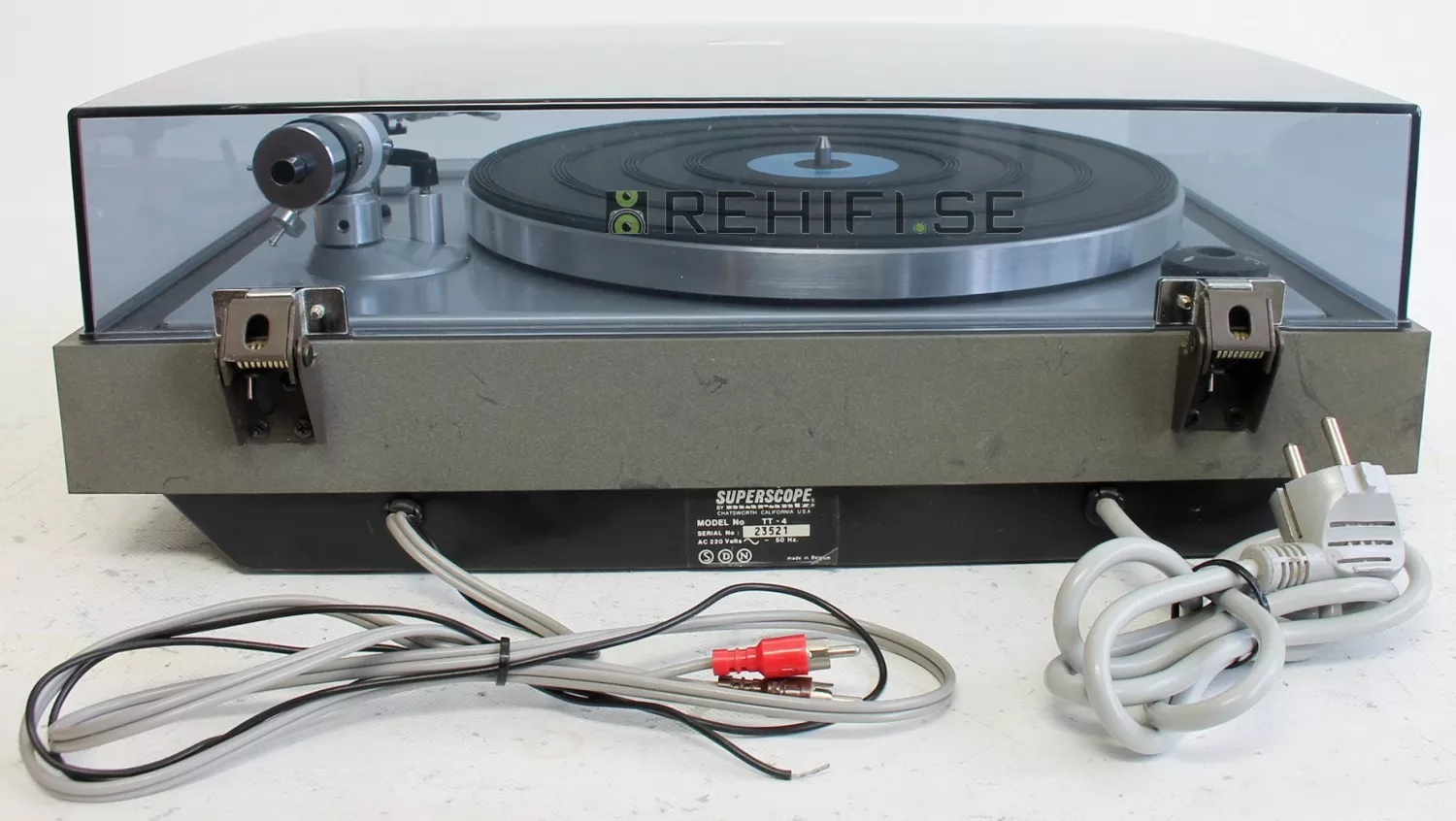 THAKKER Courroie Plate Superscope TT 4 - Compatible Marantz Superscope Tourne-Disque