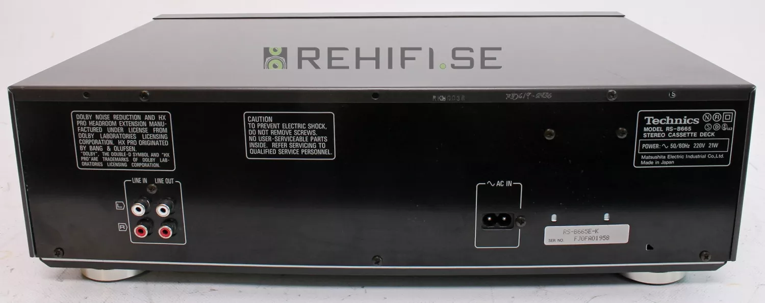 Technics rs-b665 pxs cap tape deck (Gebraucht) in Zunzgen für CHF 99 Technics rs-b665 pxs cap tape deck (Gebraucht) in Zunzgen für CHF 99
