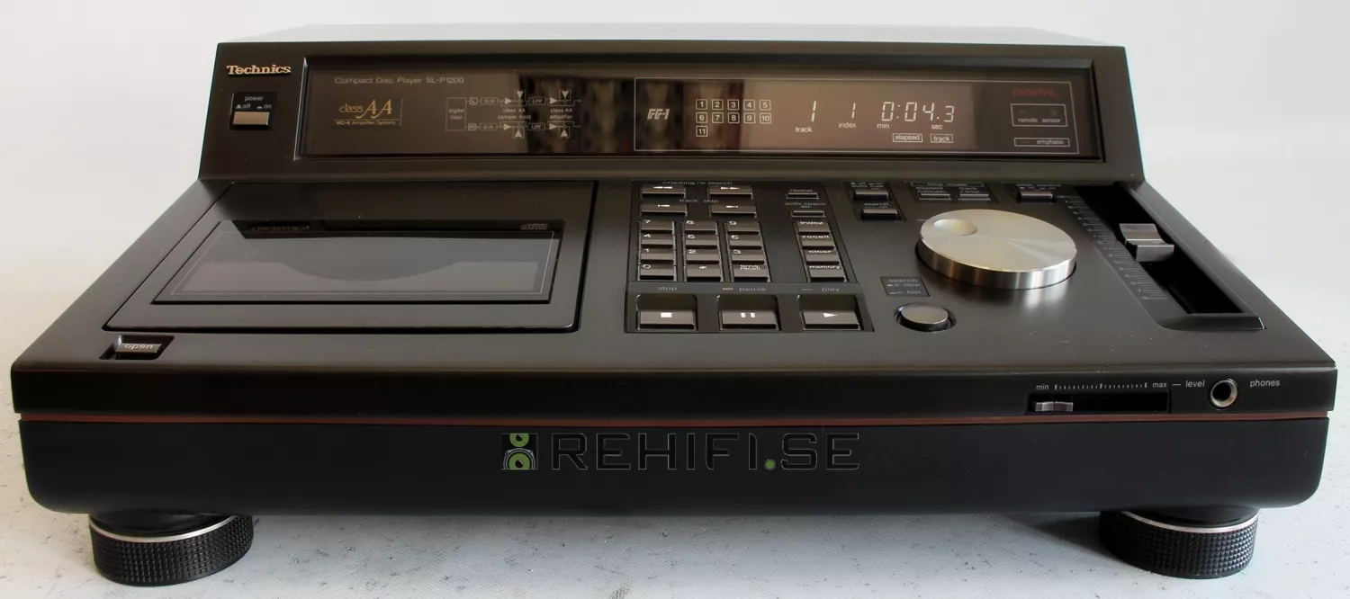 Technics SL-P1200 begagnad CD spelare från Rehifi