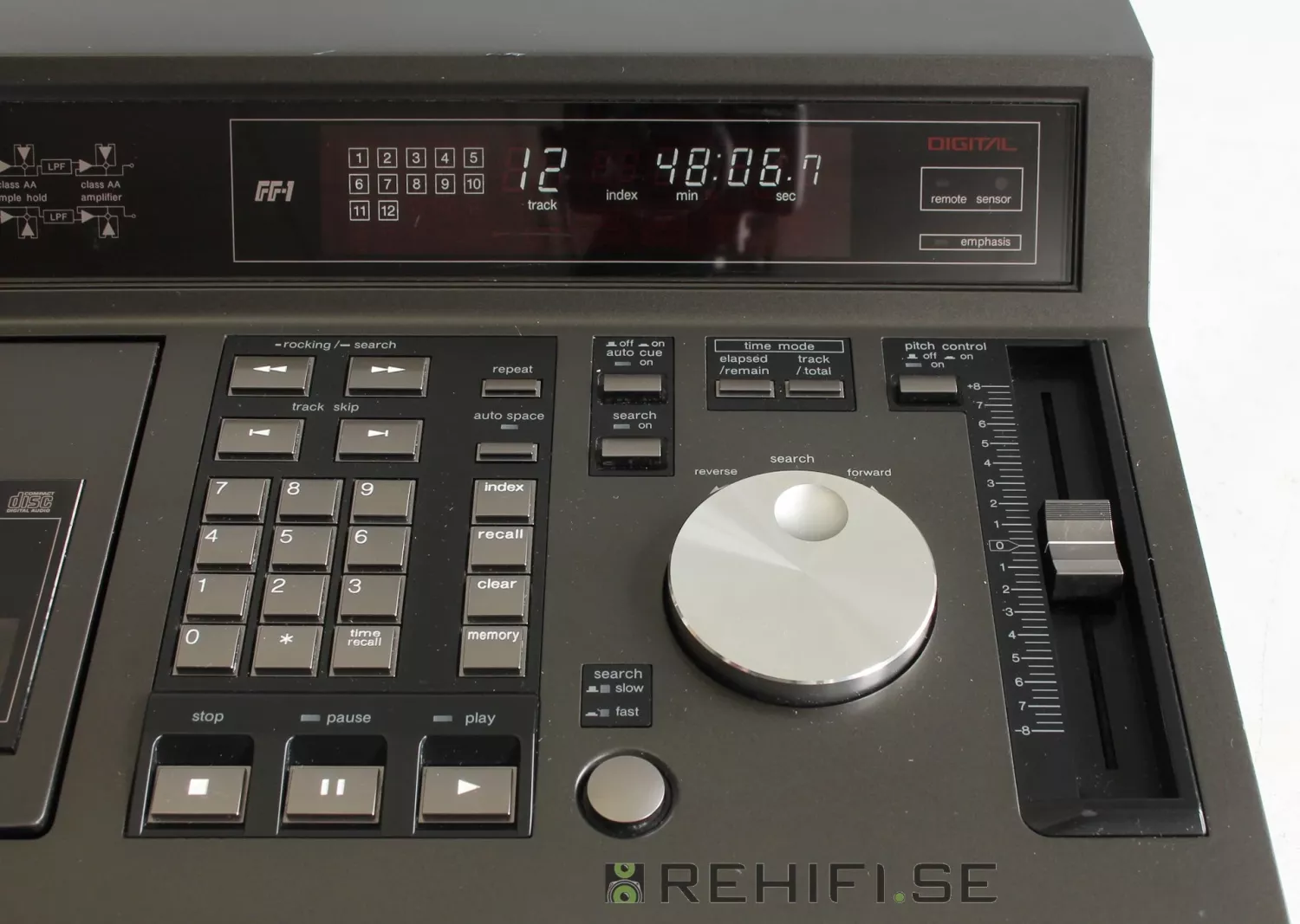 Technics SL-P1200 begagnad CD spelare från Rehifi