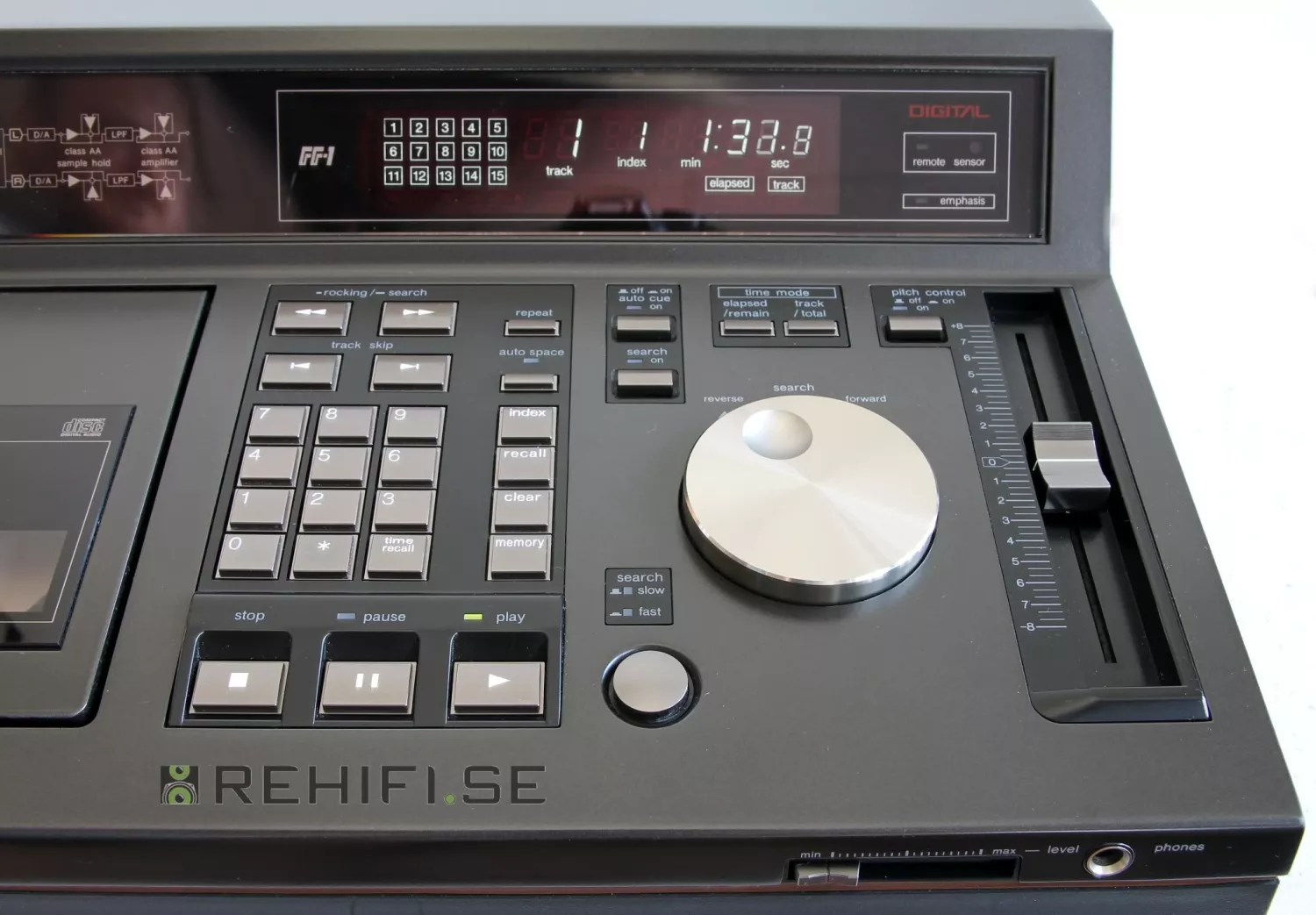 Technics SL-P1200 begagnad CD spelare från Rehifi