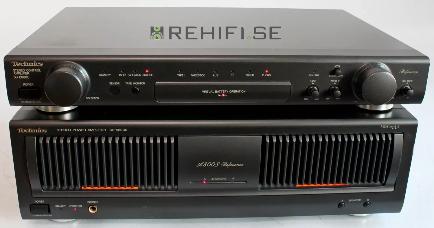 Technics SU-C800U + SE-A800S