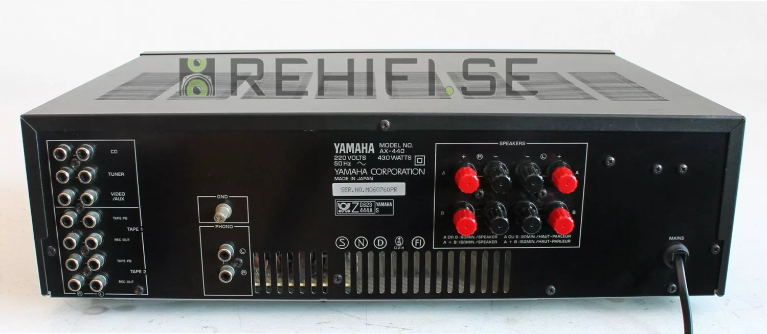 A-S3200 Integrated Amplifier - Yamaha A-S3200 Integrated Amplifier - Yamaha