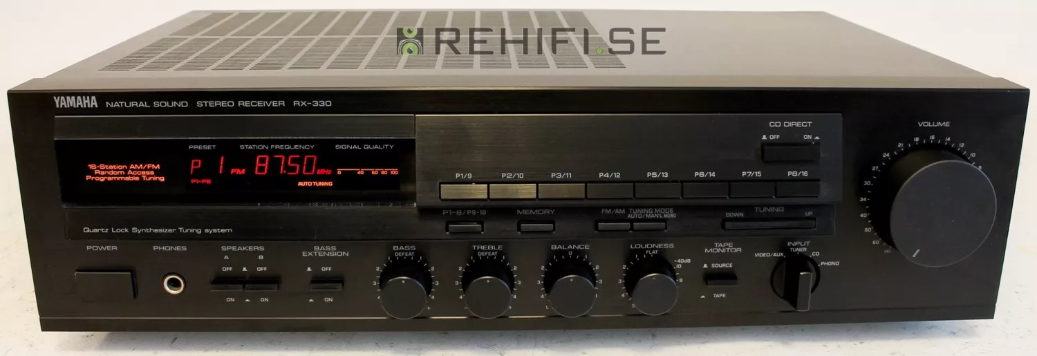 Yamaha RX-330 begagnad receiver från Rehifi