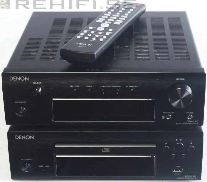 Denon DRA-F107 DCD-F107
