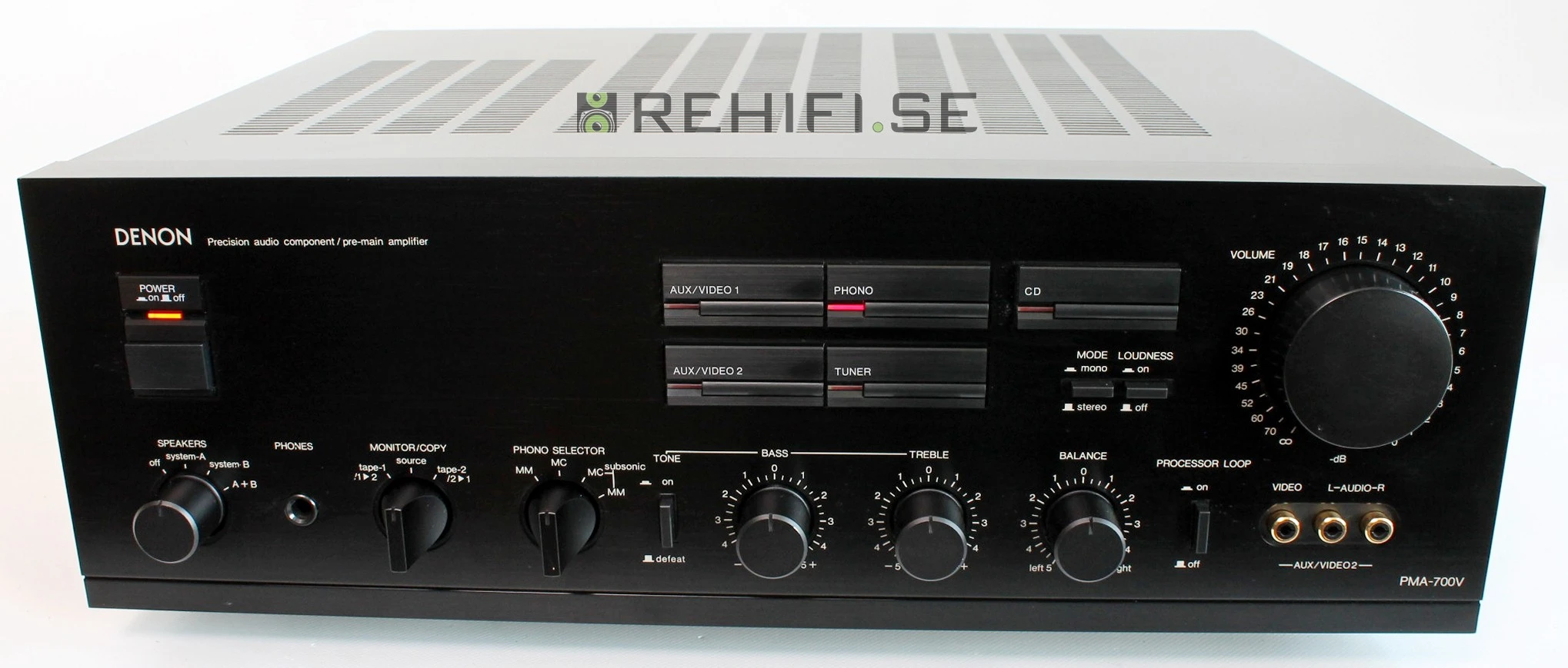 Amplificateur Denon PMA-700V Hifi Vintage à Semi-conducteurs