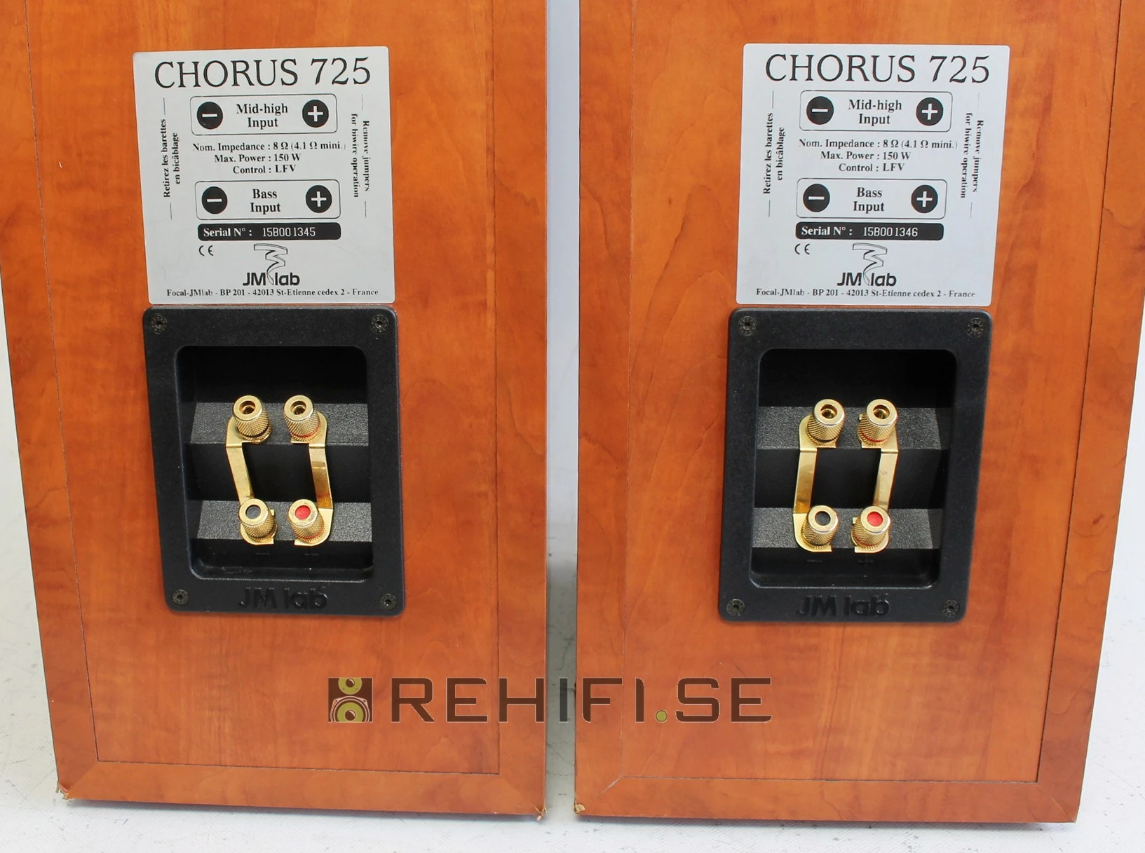 オーディオ機器 【ジャンク】JM Lab CHORUS 725 スピーカー 2本セット