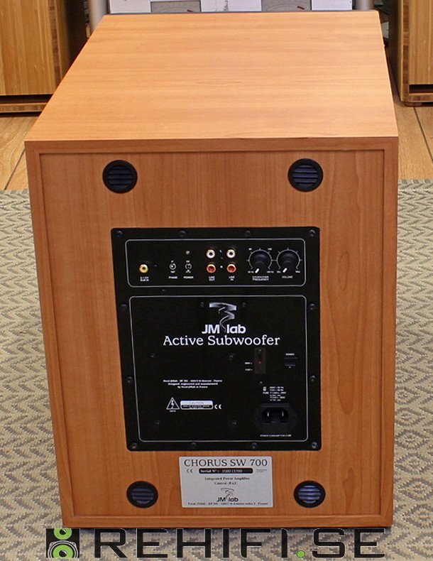 JM Lab Chorus SW700 begagnad subwoofer från Rehifi