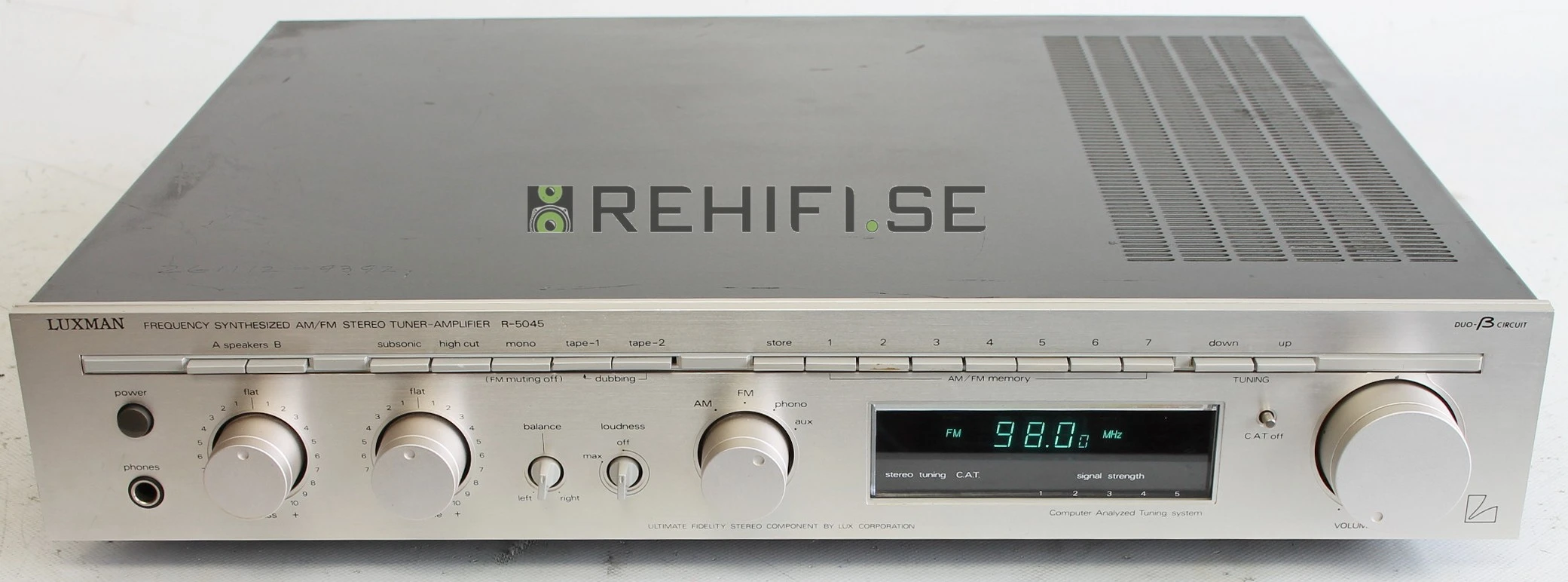 LUXMAN R-5045 チューナー ラックスマン 現状品 LUXMAN R-5045 チューナー ラックスマン 現状品