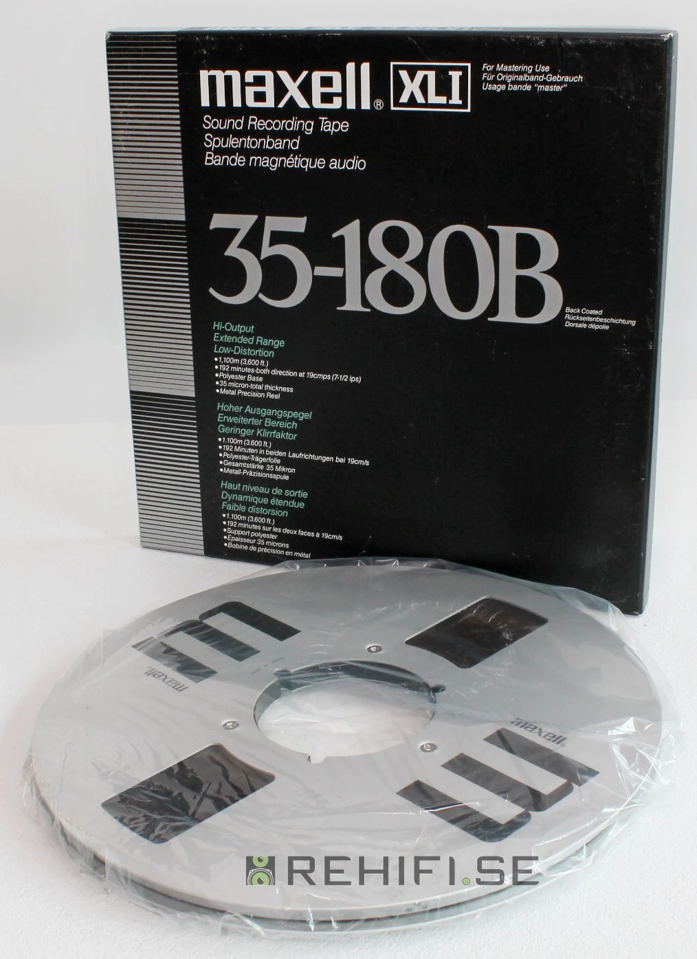 Maxell XLI 35-180B begagnat rullband från Rehifi