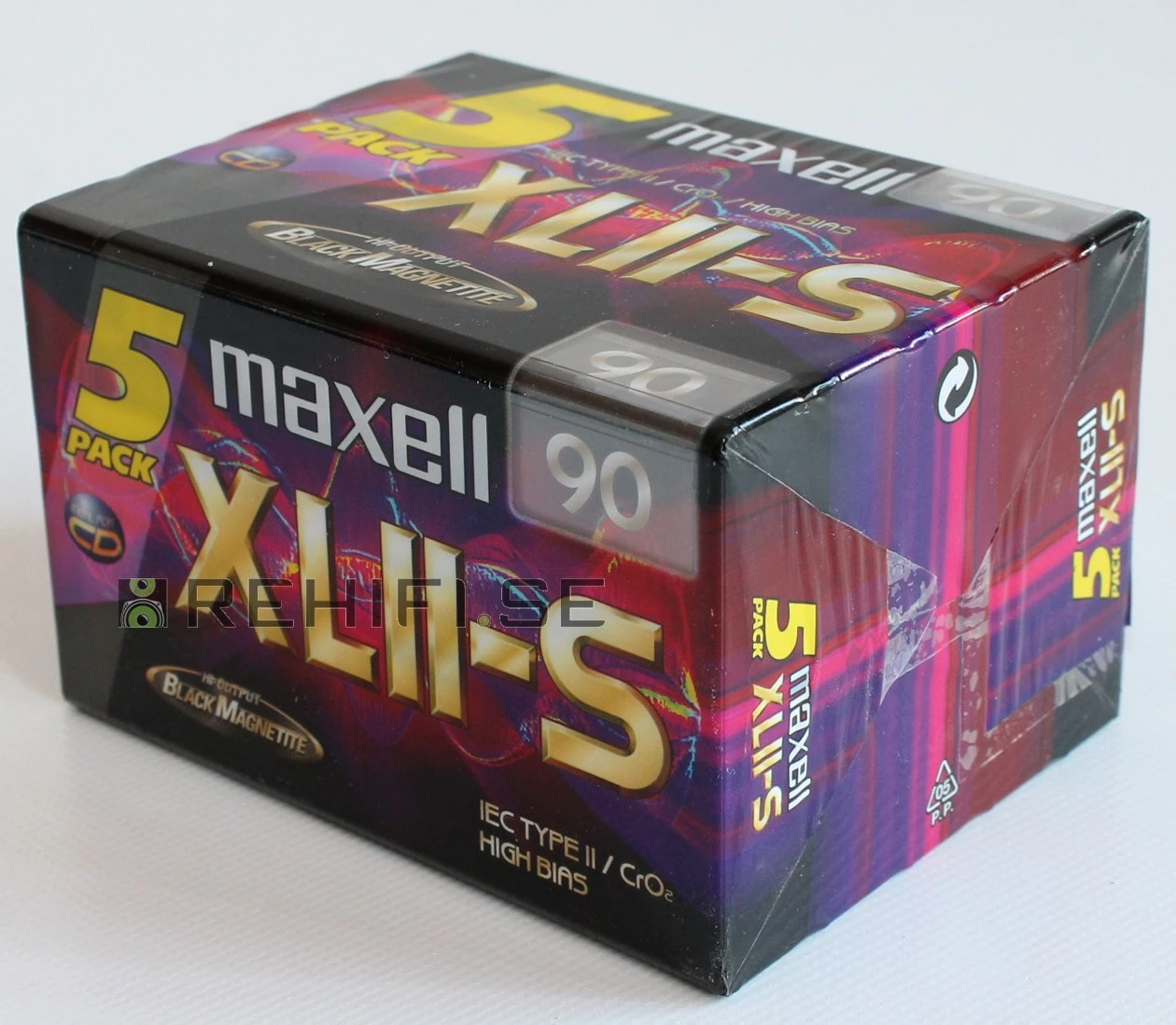 Maxell XLII-S 90 begagnade kassettband från Rehifi