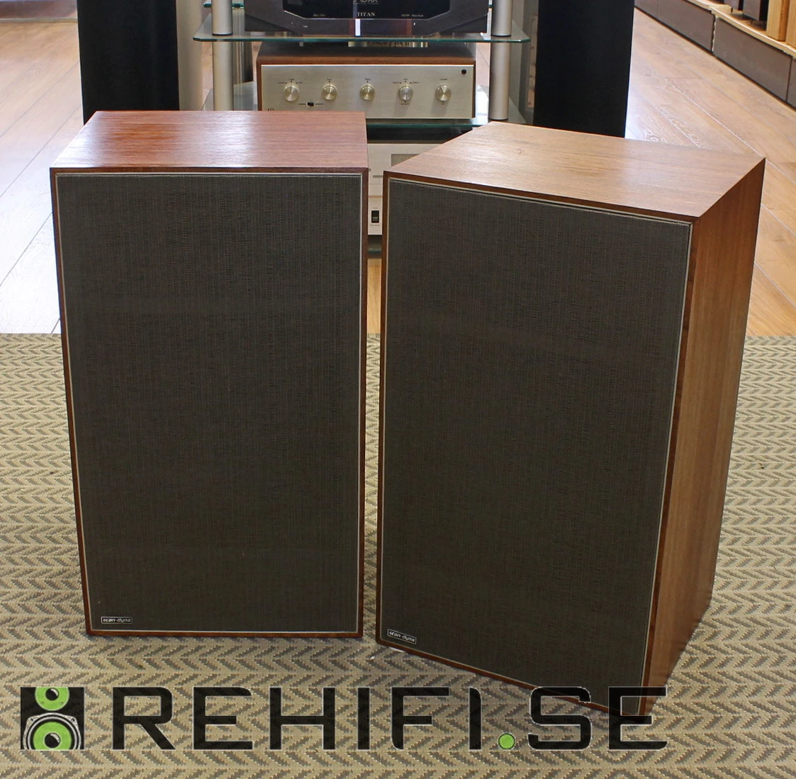 Scandyna/Dynaco A25 begagnade stativhögtalare från Rehifi
