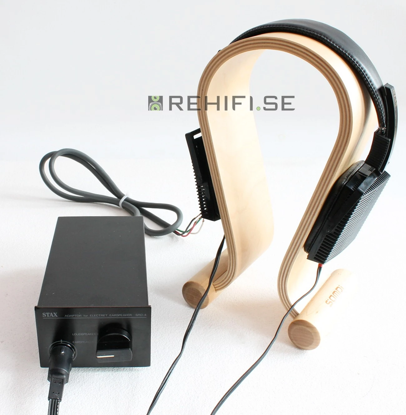 STAX/スタックス ADアダプター　ヘッドホンセット SRD-4 SR-80 STAX⁄スタックス ADアダプター ヘッドホンセット SRD-4 STAX SRD-4