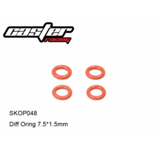 Diff o-ring 7.5x1.5mm
