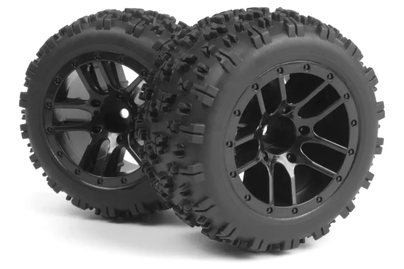 Maverick RC Assembled Wheel & Tyre (2pcs) Atom
