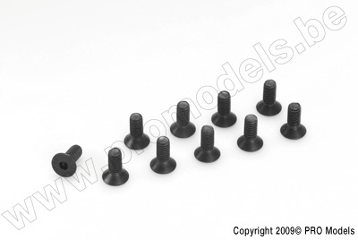 Socket head countersunk screw, M5X30, Steel (10pcs