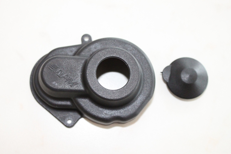 Sealed gear cover - black