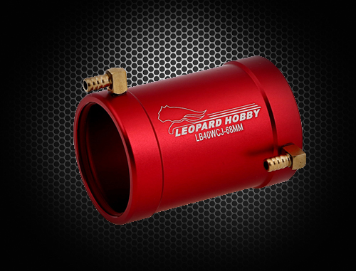 Leopard Motors kylmantel för 50mm motorer