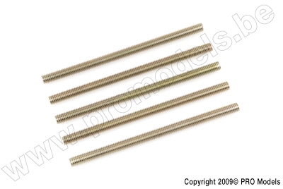 Tie rod, M3X30, Steel (5pcs)