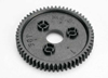 Spur gear, 58-tooth (0.8 metric pitch, compatible