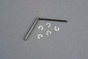 Suspension pins, 2.5x31.5mm (king pins) with E-cli