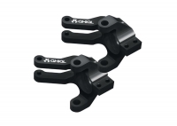 XR10 Aluminum Steering Knuckle (Black) (2pcs)