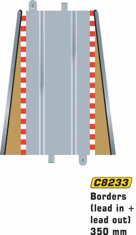 Scalextric Borders & barriers